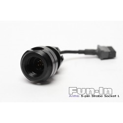Nexus 防水壳 5-pin 连接座 (bulkhead) L Nexus 防水壳 5-pin 连接座 (bulkhead) L