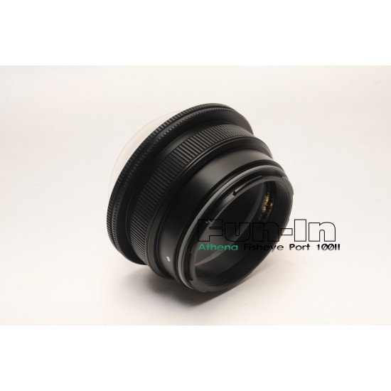 Athena OPD-F100II for Olympus Zuiko Lens ED 8mm f1.8 鱼眼专用玻璃镜头罩