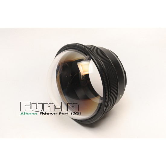 Athena OPD-F100II for Olympus Zuiko Lens ED 8mm f1.8 鱼眼专用玻璃镜头罩