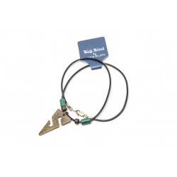 Big Blue 垂饰 - 复古洞穴潜水指标 (Cave Diver Line Arrow)