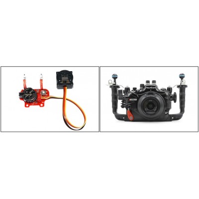 LED TTL-信号转换器 vs 机顶小闪灯 对于引闪水中闪光灯上更有优势的原因