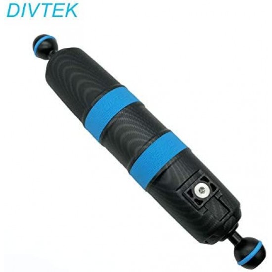 DIVTEK 260mm 浮力灯臂 D52-220 (浮力 -210g, 球头可拆卸)