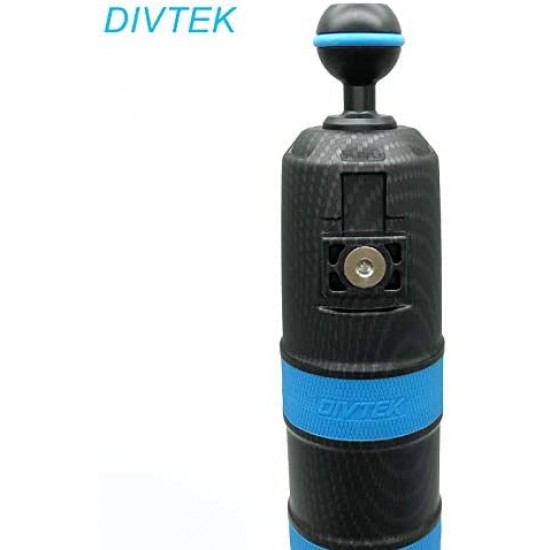 DIVTEK 260mm 浮力灯臂 D52-220 (浮力 -210g, 球头可拆卸)