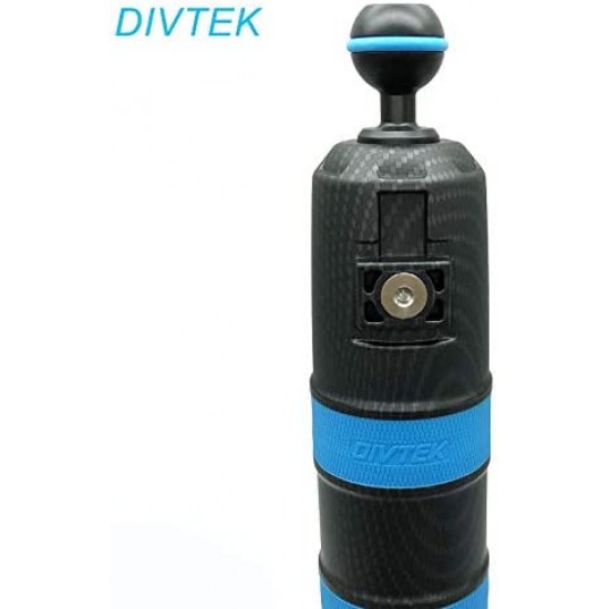 DIVTEK 260mm 浮力灯臂 D52-220 (浮力 -210g, 球头可拆卸)