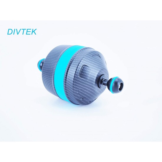 DIVTEK 150mm 超浮力灯臂 D95-110 (浮力 -390g, 球头可拆卸)