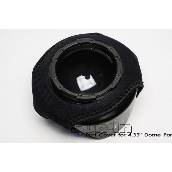 F.I.T. 镜头罩保护套 for 4.33'' Dome Port 与 INON Dome Lens Unit II for UWL-H100