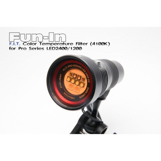 F.I.T. 色温转换滤镜 (4100K) for LED 2600/2500/2400/1200摄影灯