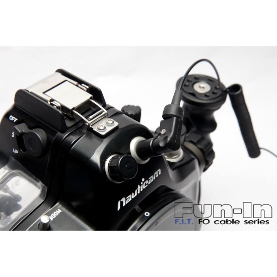 F.I.T. 闪灯光纤线组 for INON Type4 与 Nauticam DSLR 防水壳 (08)