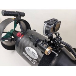 F.I.T. Pro 配件固定座 for 水中推进器 (转接圆球座, GoPro, 摄影灯) F.I.T. Pro 配件固定座 for 水中推进器 (转接圆球座, GoPro, 摄影灯)