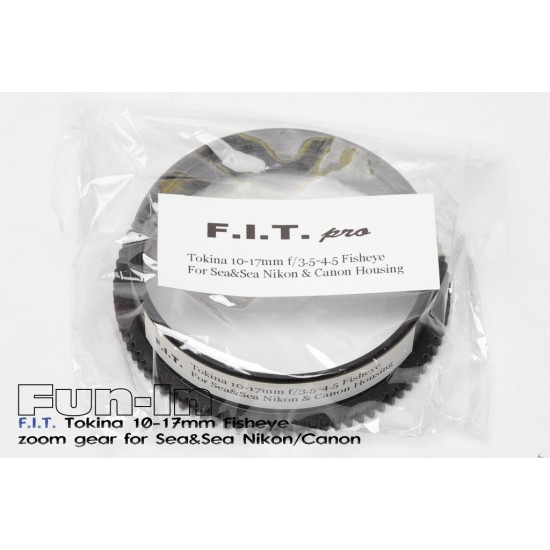 F.I.T. Tokina 10-17mm Fisheye 变焦环 for Sea&Sea Nikon/Canon