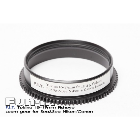 F.I.T. Tokina 10-17mm Fisheye 变焦环 for Sea&Sea Nikon/Canon