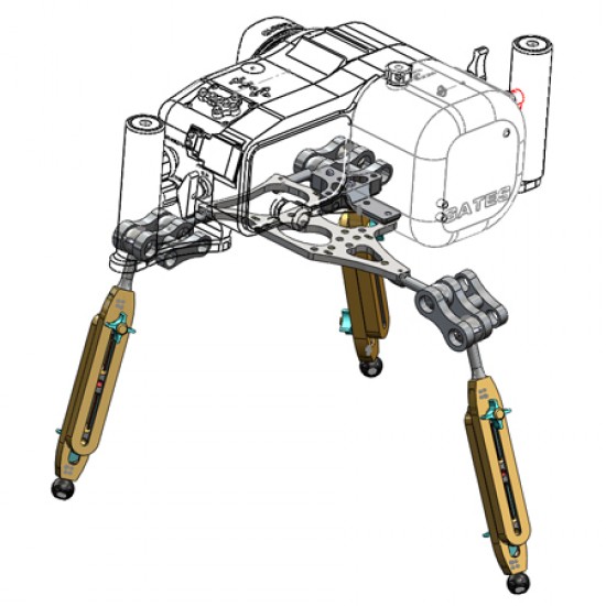 Gates 三脚架 for 小型 Gates 防水壳 (AX100)