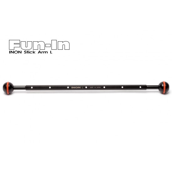 INON Stick Arm 双球棒型灯臂 L 320mm INON Stick Arm 双球棒型灯臂 L 320mm