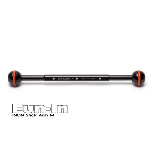 INON Stick Arm 双球棒型灯臂 M-T 200mm INON Stick Arm 双球棒型灯臂 M-T 200mm