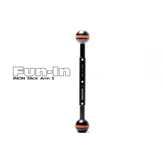 INON Stick Arm 双球棒型灯臂 S-T 150mm INON Stick Arm 双球棒型灯臂 S-T 150mm