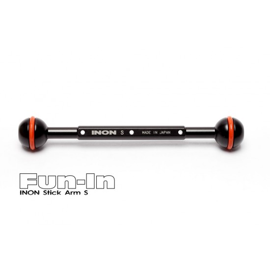 INON Stick Arm 双球棒型灯臂 S-T 150mm INON Stick Arm 双球棒型灯臂 S-T 150mm