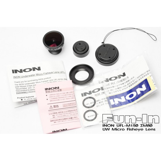 INON UFL-M150 ZM80 水中微距鱼眼镜头