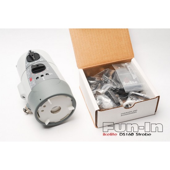 Ikelite DS160 TTL 闪灯+对焦灯/镍锰电池 Ikelite DS160 TTL 闪灯+对焦灯/镍锰电池