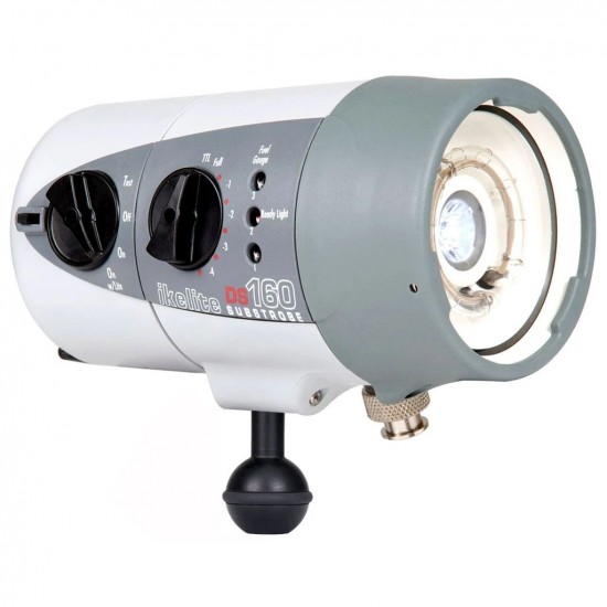 Ikelite DS160 TTL 闪灯+对焦灯/镍锰电池 Ikelite DS160 TTL 闪灯+对焦灯/镍锰电池