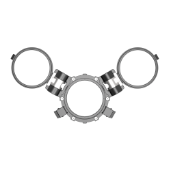 Marelux 双开微距镜转接环 Marelux 双开微距镜转接环