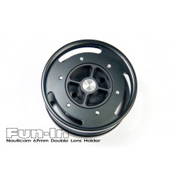 Nauticam 67mm 可固定于灯臂上之雙镜头座 Nauticam 67mm 可固定于灯臂上之雙镜头座