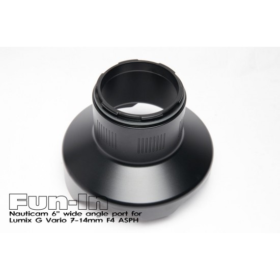 Nauticam N85 6'' 广角镜头罩 for Lumix G Vario 7-14mm F4 ASPH