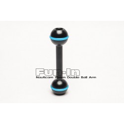 Nauticam 75mm 双球灯臂 Nauticam 75mm 双球灯臂