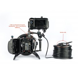 Nauticam 5m 水面以太网路连接线(包含防水壳LEMO防水接座, 内部连接线, 与外部 Duracell 连接线) Nauticam 5m 水面以太网路连接线(包含防水壳LEMO防水接座, 内部连接线, 与外部 Duracell 连接线)