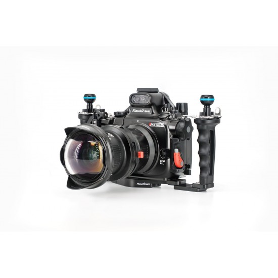 Nauticam NA-EM5III 防水壳 for Olympus OM-D E-M5 III (不包含底座握把) Nauticam NA-EM5III 防水壳 for Olympus OM-D E-M5 III (不包含底座握把)