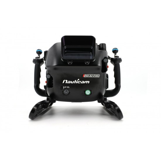 Nauticam NA-EVA1 防水壳 for Panasonic AU-EVA1 5.7K Super 35 Handheld 电影摄影机 (接单订货) Nauticam NA-EVA1 防水壳 for Panasonic AU-EVA1 5.7K Super 35 Handheld 电影摄影机 (接单订货)