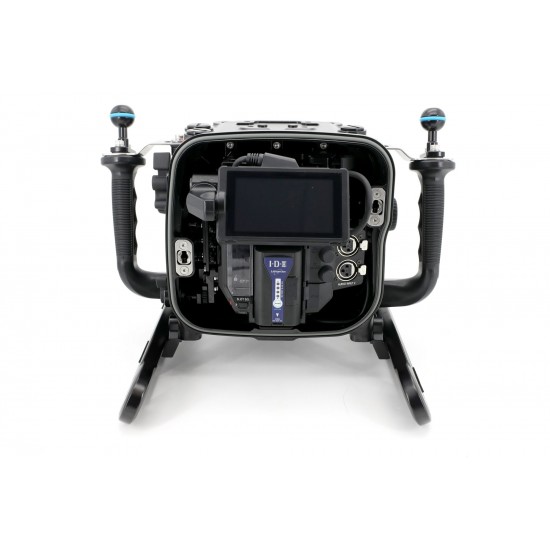 Nauticam NA-EVA1 防水壳 for Panasonic AU-EVA1 5.7K Super 35 Handheld 电影摄影机 (接单订货) Nauticam NA-EVA1 防水壳 for Panasonic AU-EVA1 5.7K Super 35 Handheld 电影摄影机 (接单订货)