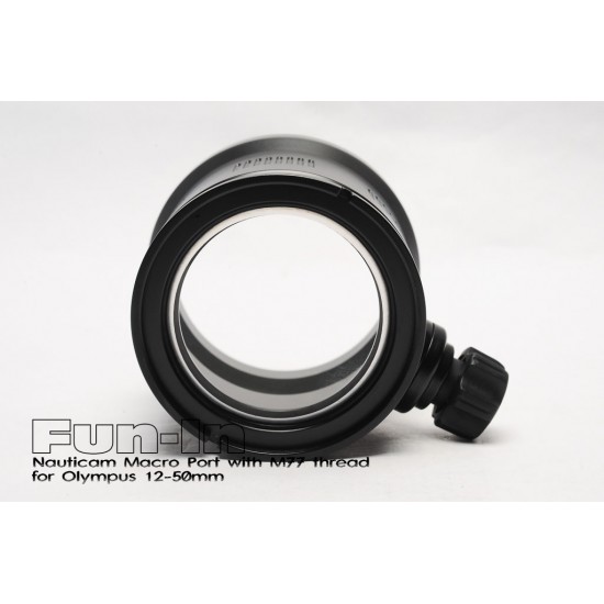 Nauticam N85 微距镜头罩 (M77螺牙) for Olympus ED 12-50mm