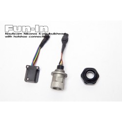 Nauticam M14 Nikonos 5-pin 接头热靴连接线 Nauticam M14 Nikonos 5-pin 接头热靴连接线