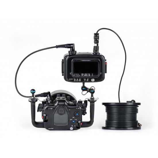 Nauticam Atomos Ninja V-S 防水壳 for Atomos Ninja V (HDMI 2.0 连接线为选购) with Atomos AtomX SDI Module Nauticam Atomos Ninja V-S 防水壳 for Atomos Ninja V (HDMI 2.0 连接线为选购) with Atomos AtomX SDI Module