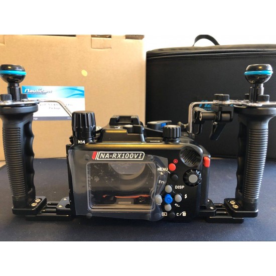 Nauticam NA-RX100VI Pro 防水壳套装 for Sony Cyber-shot DSC-RX100VI Nauticam NA-RX100VI Pro 防水壳套装 for Sony Cyber-shot DSC-RX100VI