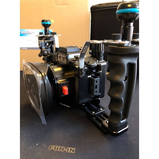Nauticam NA-RX100VI Pro 防水壳套装 for Sony Cyber-shot DSC-RX100VI Nauticam NA-RX100VI Pro 防水壳套装 for Sony Cyber-shot DSC-RX100VI