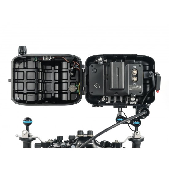 Nauticam NA-Shinobi-H 外接银幕防水壳 for Atomos Shinobi 5.2" 4K HDMI Monitor with HDMI 1.4 input Nauticam NA-Shinobi-H 外接银幕防水壳 for Atomos Shinobi 5.2" 4K HDMI Monitor with HDMI 1.4 input