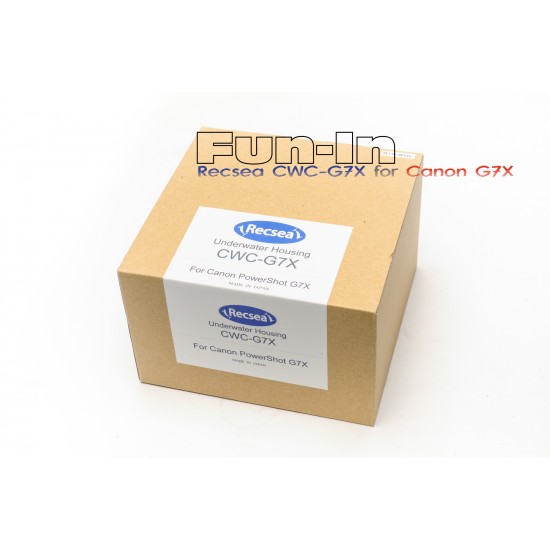 Recsea CWC-G7X for Canon G7 X 防水壳 Recsea CWC-G7X for Canon G7 X 防水壳
