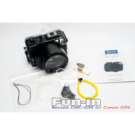 Recsea CWC-G7X for Canon G7 X 防水壳 Recsea CWC-G7X for Canon G7 X 防水壳
