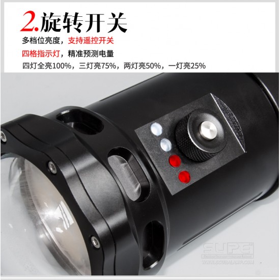 SUPE V12K 摄影灯 (24,000 流明)