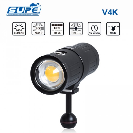 SUPE V4K 摄影灯 (7600 流明)