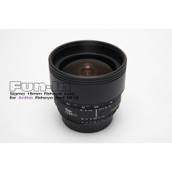 Sigma 15mm F2.8 Fisheye 镜头 for Anthis NF15 鱼眼镜头罩