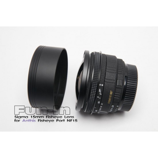 Sigma 15mm F2.8 Fisheye 镜头 for Anthis NF15 鱼眼镜头罩