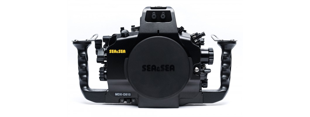 SEA&SEA D810 防水殼安裝 FIT 抽真空氣密檢測系統