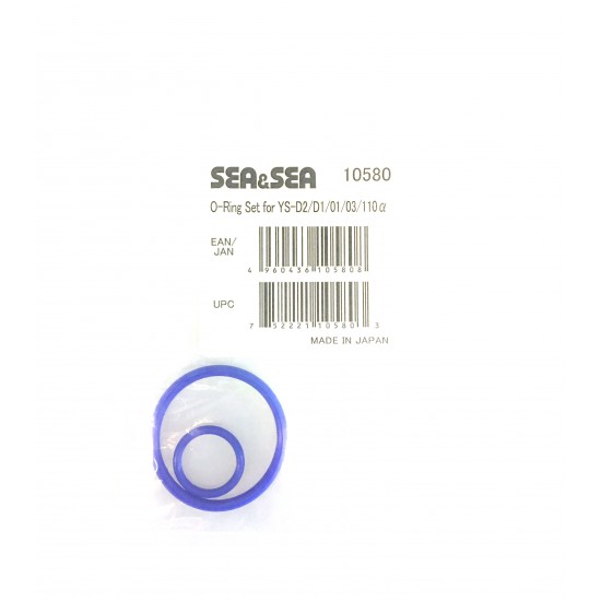 Sea&Sea O-Ring 组 for YS-01/YS-02/YS-110α/YS-D1/YS-D2/YS-D3