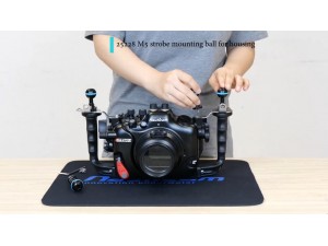 Nauticam 安装闪灯圆球座