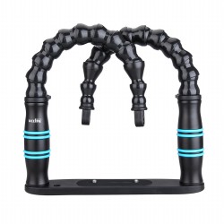 Weefine WFA26 双边蛇腹握把+底座 (Locline 3/4" 灯臂) Weefine WFA26 双边蛇腹握把+底座 (Locline 3/4" 灯臂)