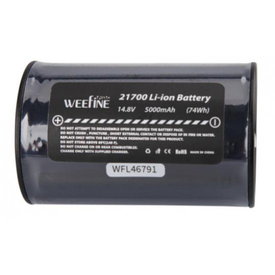 Weefine WF080 14.8V 5000mAh 74Whr 备用电池 for Smart Focus 10000