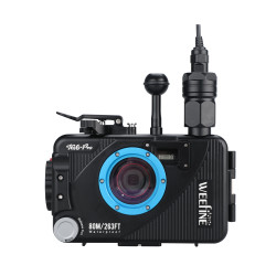 Weefine WFHTG6 Pro 防水壳 for Olympus TG-5/TG-6/TG-7 (内建真空测漏系统)