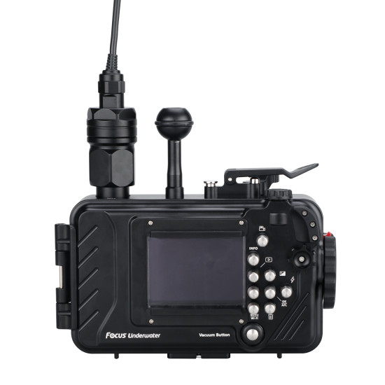 Weefine WFHTG6 Pro 防水壳 for Olympus TG-5/TG-6/TG-7 (内建真空测漏系统)